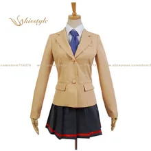 Kisstyle Moda Locodol Futsu no Joshikosei ga Locodol Yattemita Nanako Usami Uniforme COS Cosplay, Modificado Para Requisitos Particulares Aceptado
