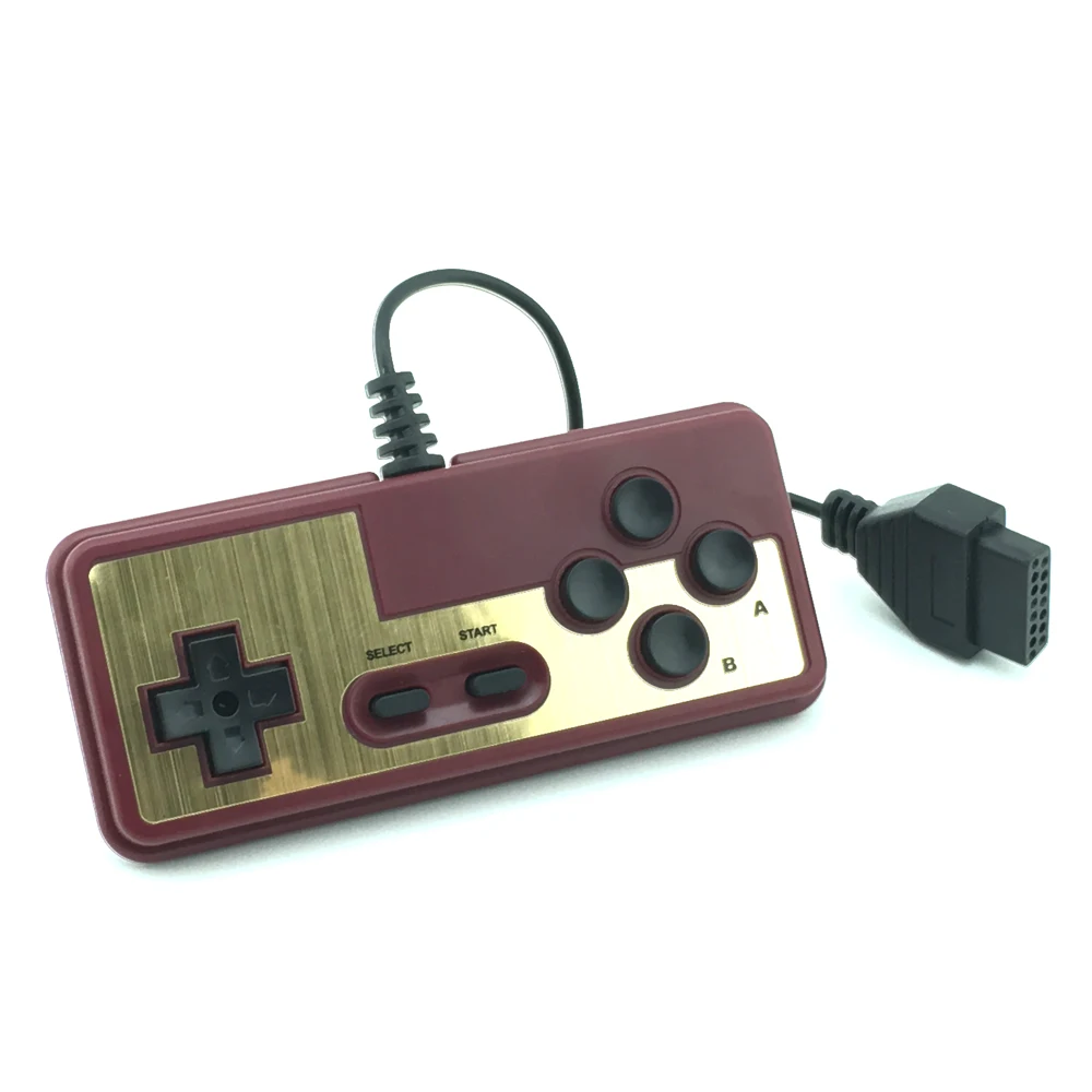 Игровая Консоль геймпад 8-битный стиль 15Pin Разъем Кабельный контроллер для N-E-S F-C
