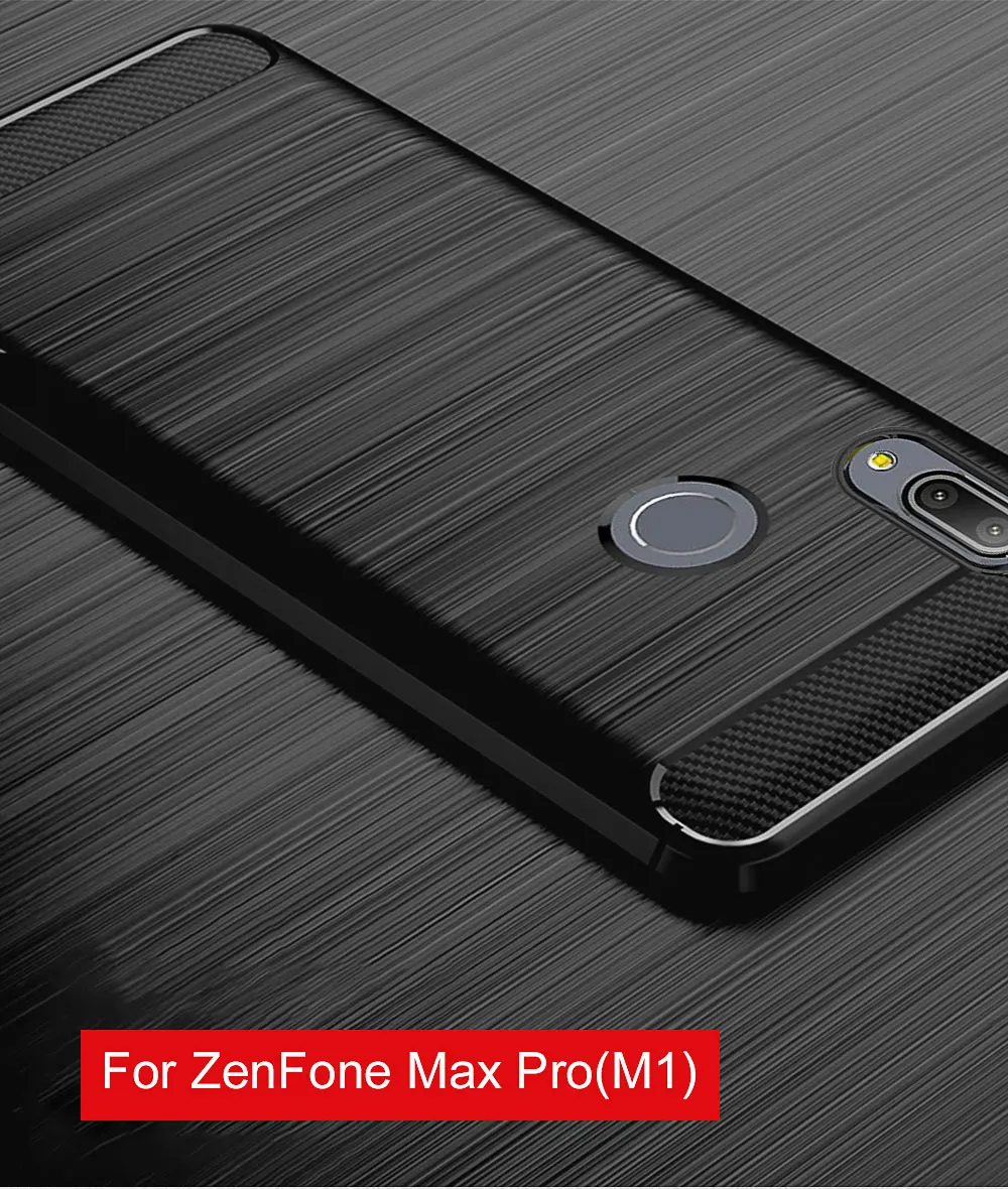 Для Asus Zenfone Max Pro m1 ZB602KL чехол ZB601KL карбоновый чехол для телефона мягкий силиконовый бампер чехол для Asus ZenFone 4 Max ZC520KL