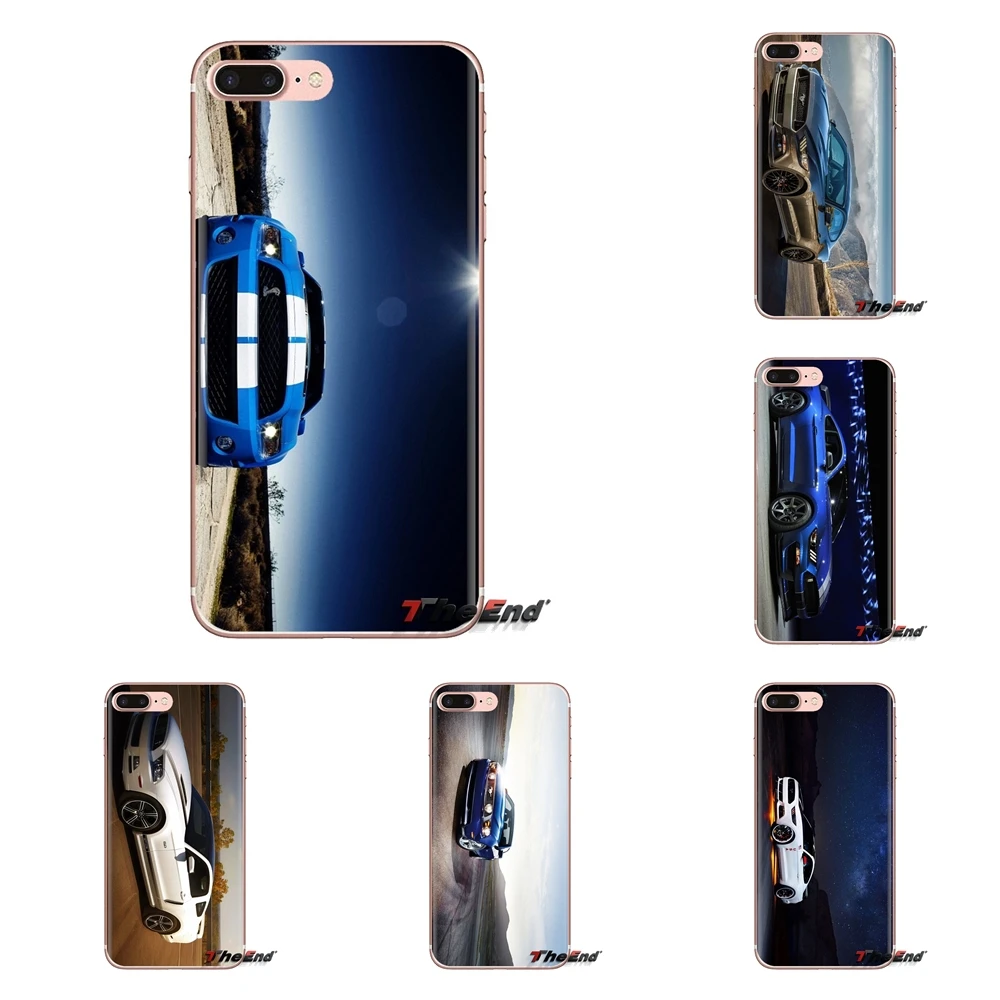 Ford GT Mustang Supre Car For Xiaomi Redmi 4A S2 Note 3 3S 4 4X 5 Plus 6 7 6A Pro Pocophone F1 Soft Transparent Shell Covers |