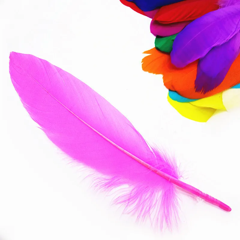 200PCS Wholesale Cheap Bulk Natural Goose Feathers For Sale Carnival
