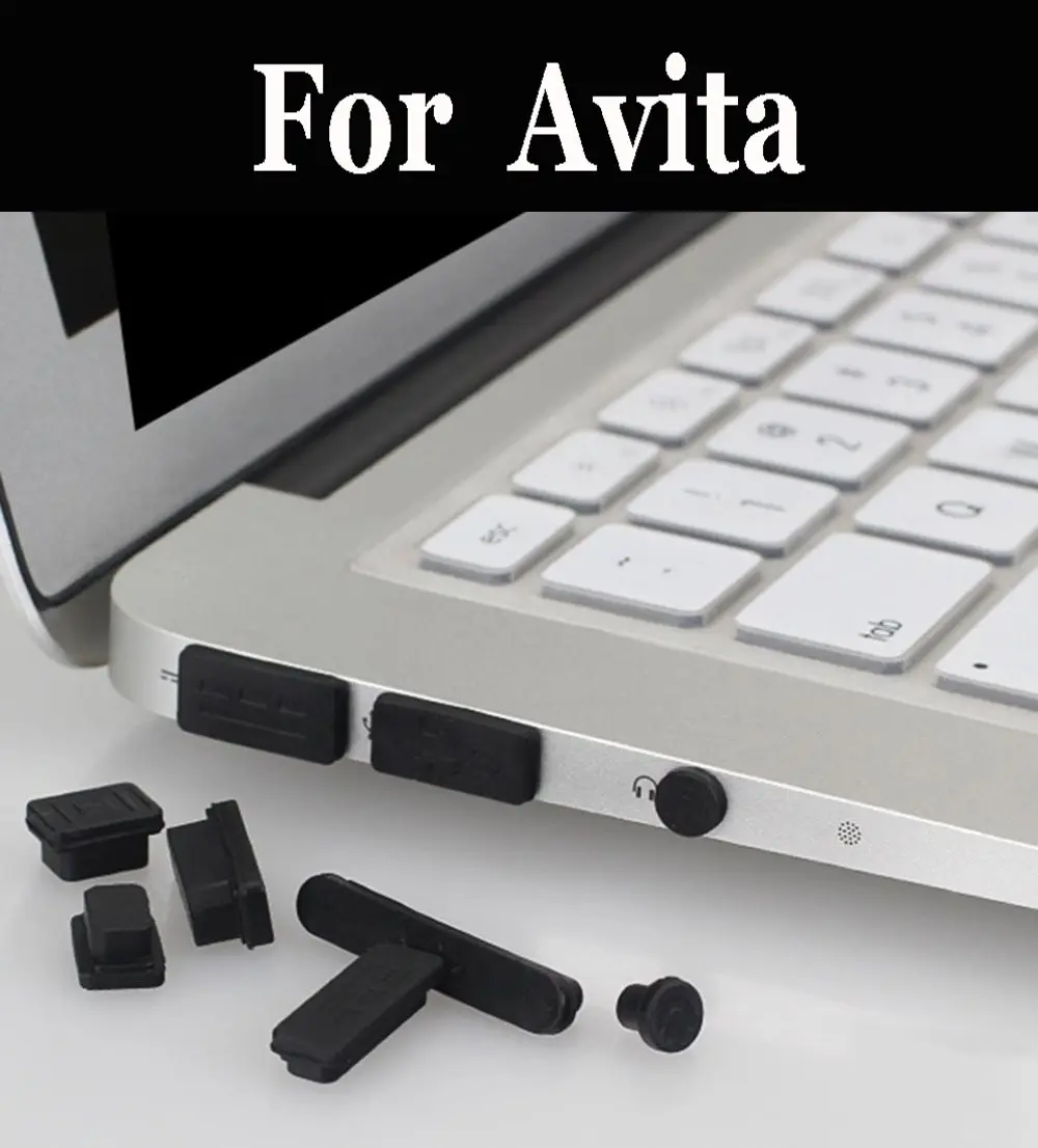 12pcs Silicone Anti-Dust Plug Stopper Laptop Usb Dust Cover For Avita Ns14a1in007p Ns14a1in501p Np15n1in004p Ns14a1in026p | Мобильные