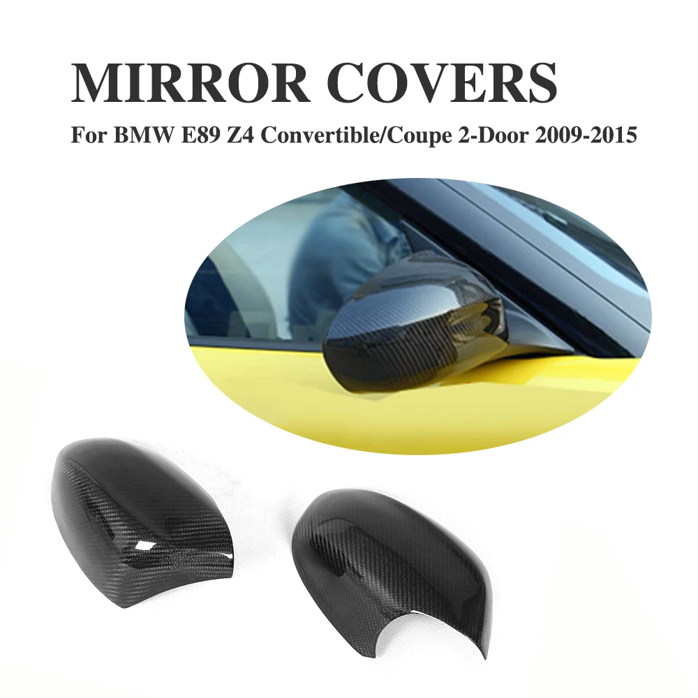 Carbon Fiber Side Wing Mirror Covers for BMW E89 Z4 2 Door 2009 2015