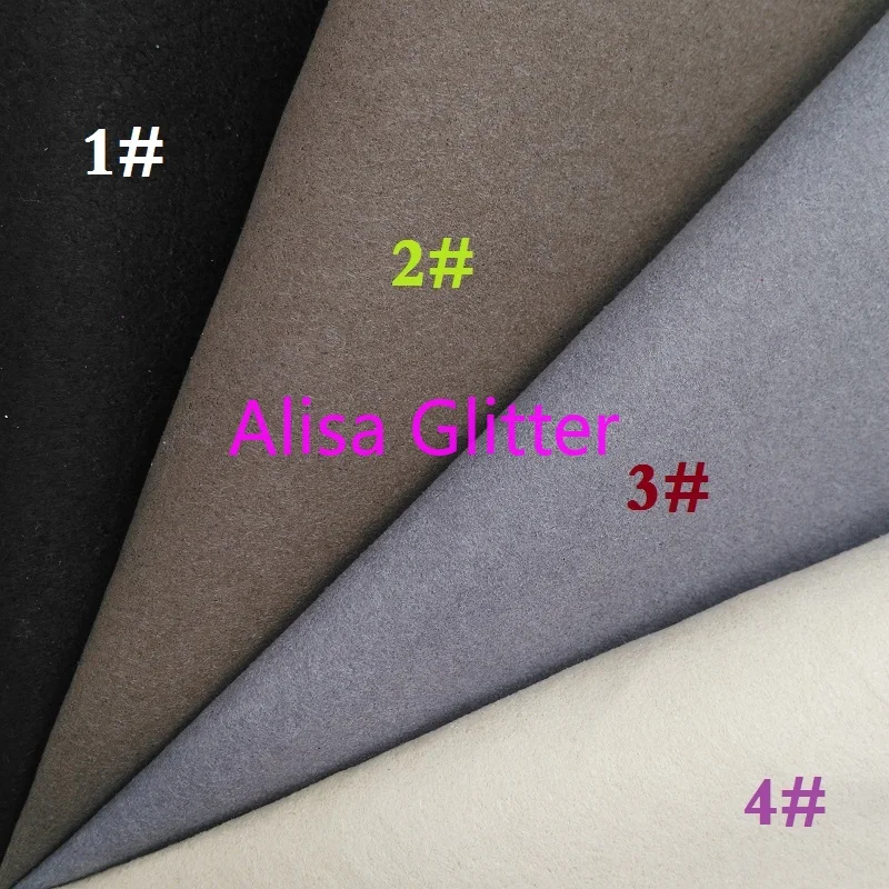

1PCS A4 SIZE 21X29cm Alisa Glitter, Synthetic Leather, Double Face Microfiber Leather for Bow DIY C43D