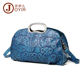 

31x22CM Branded Genuine Leather New National style Classical Handbags Women Retro Fashion Portable Shoulder Bag A2535