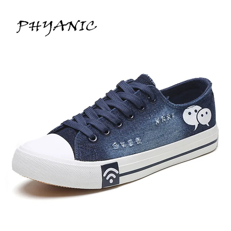 new denim canvas shoes