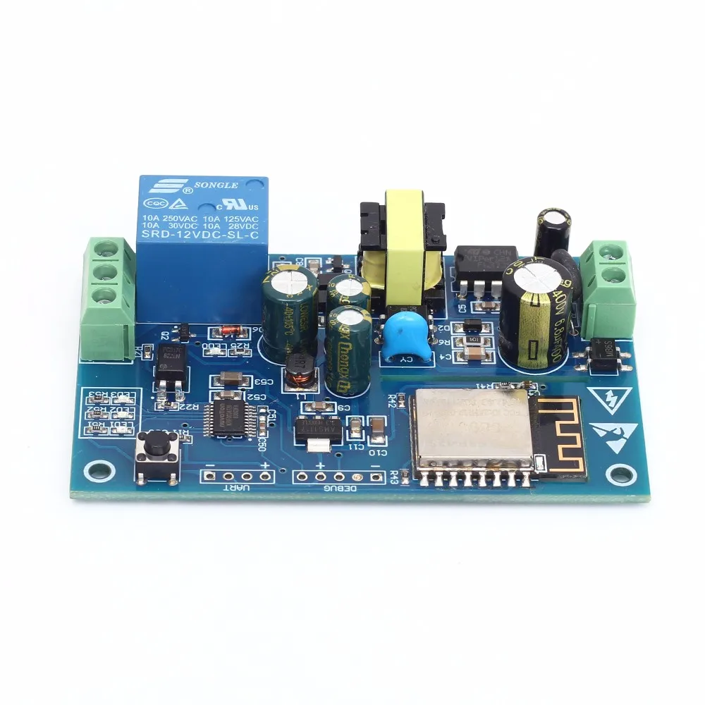 AC 220V ESP8266 WIFI релейный переключатель пульт дистанционного управления Умный дом IOT