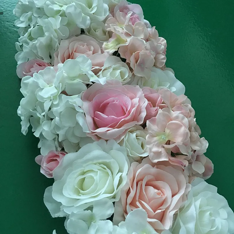 Artificial Silk Flower Wedding Road Lead Hydrangea Peony Rose Flower for Wedding Arch Square Pavilion Corners Decorative Flores Artificial Silk Flower Wedding Road Lead Hydrangea Peony Rose Flower for Wedding Arch Square Pavilion Corners Decorative Flores