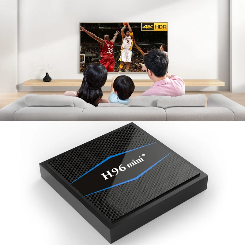 Xinways S905W четырехъядерный Android tv 4 K 2 GB/16 GB Smart TV caja 7 1 Box wiFi HD медиаплеер PK X96