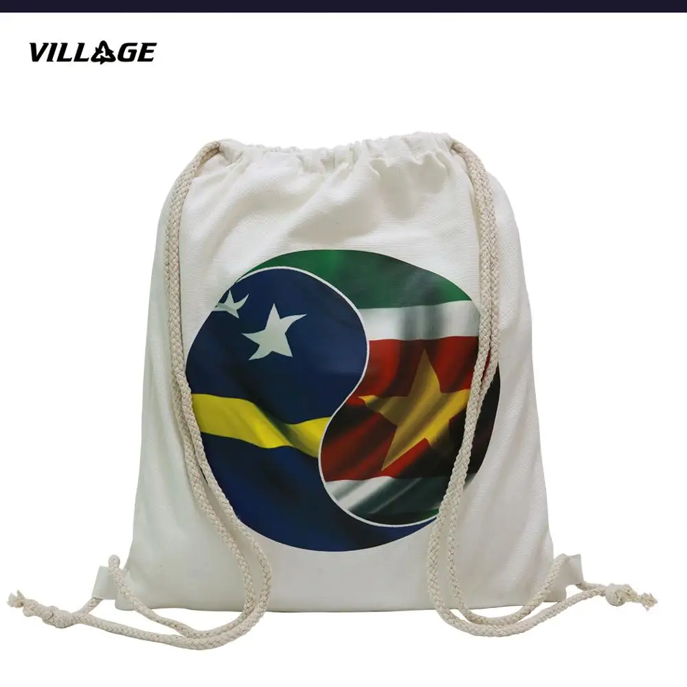 US $218.00 100PCSlot Gym Sack String Backpacks Bag Cotton Drawstring Bags Custom Logo