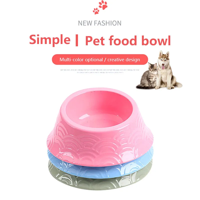 

1 Pcs Dog Bowl for Food Water Pet Cat Tilting Feeder Bowl Plastic Puppy Bowls WXV Sale