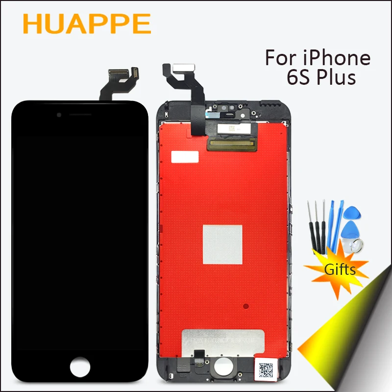 HUAPPE 100% Тесты Высокое качество без битых пикселей ЖК-дисплей для iPhone 6 S плюс