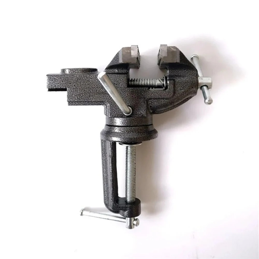 

50 mm Universal Mini Bench Vise Aluminium Alloy Table Screw Vise Bench Clamp Screw Vise for DIY Craft Mold Fixed Repair Tool