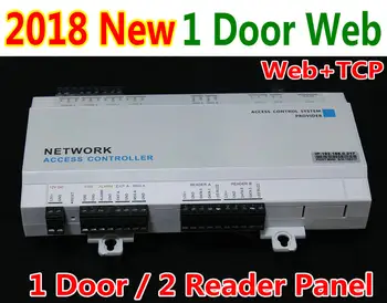 

2018 New Version One Door Controller Panel, New Web IP Interface support +TCP/IP Access Controller door Card high end europe kit