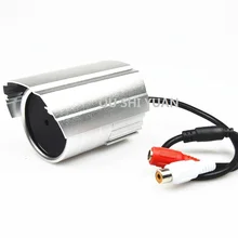 Высокая-Класс Водонепроницаемый uutdoor видеонаблюдения RCA MIC Микрофон Звук Мониторы RCA Палочки-up
