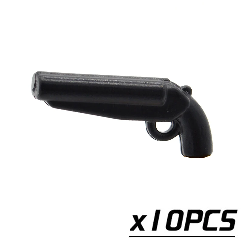 

10pcs/lot Sawed Off Shotgun Military Weapons Pistol MOC Peacemaker Part Building Bricks Blocks Toys for Children