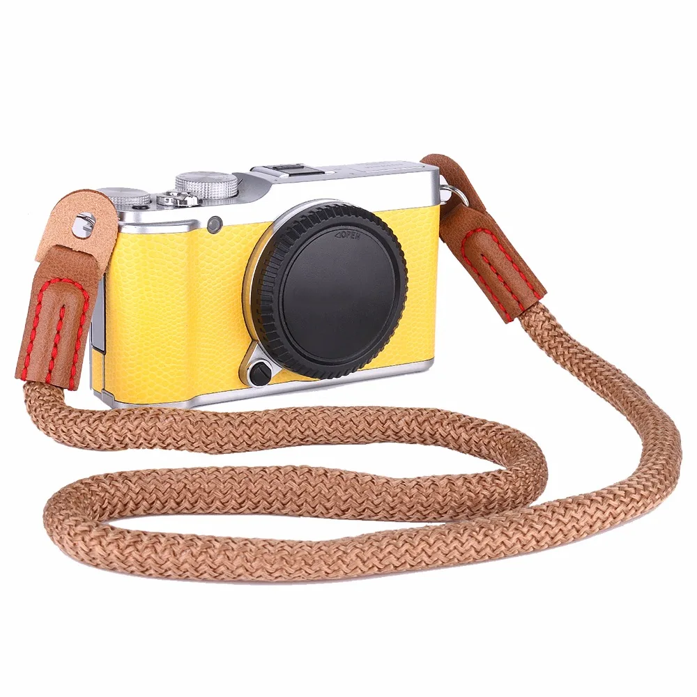 75 см Высокое качество хлопок камера плечевой шейный ремень Для беззеркальных цифровых камер Leica Fuji Nikon sony Olympus Canon
