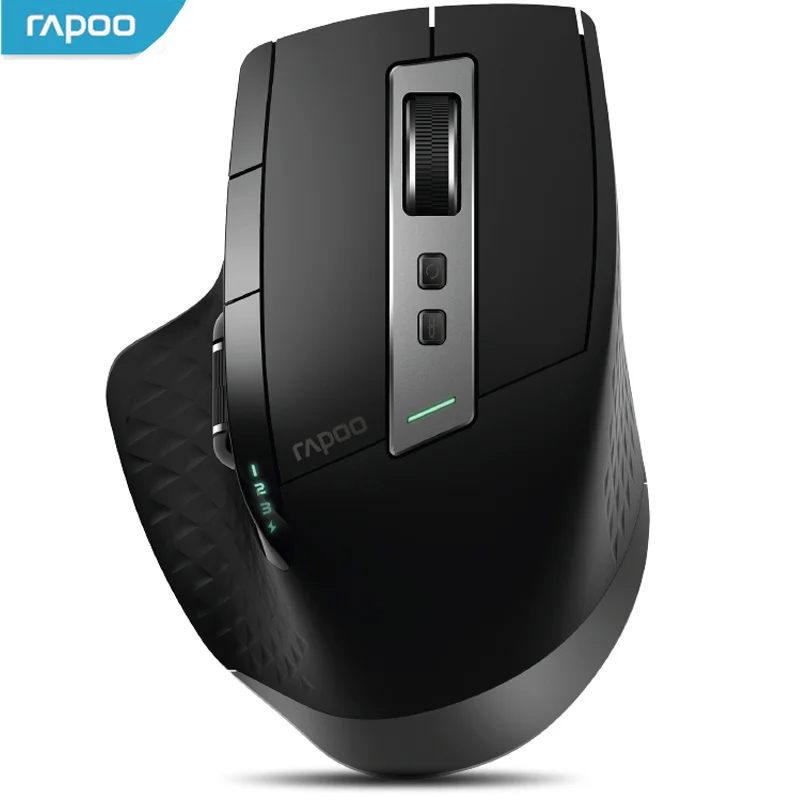 Новый перезаряжаемый многомодовый беспроводной переключатель мыши Rapoo между