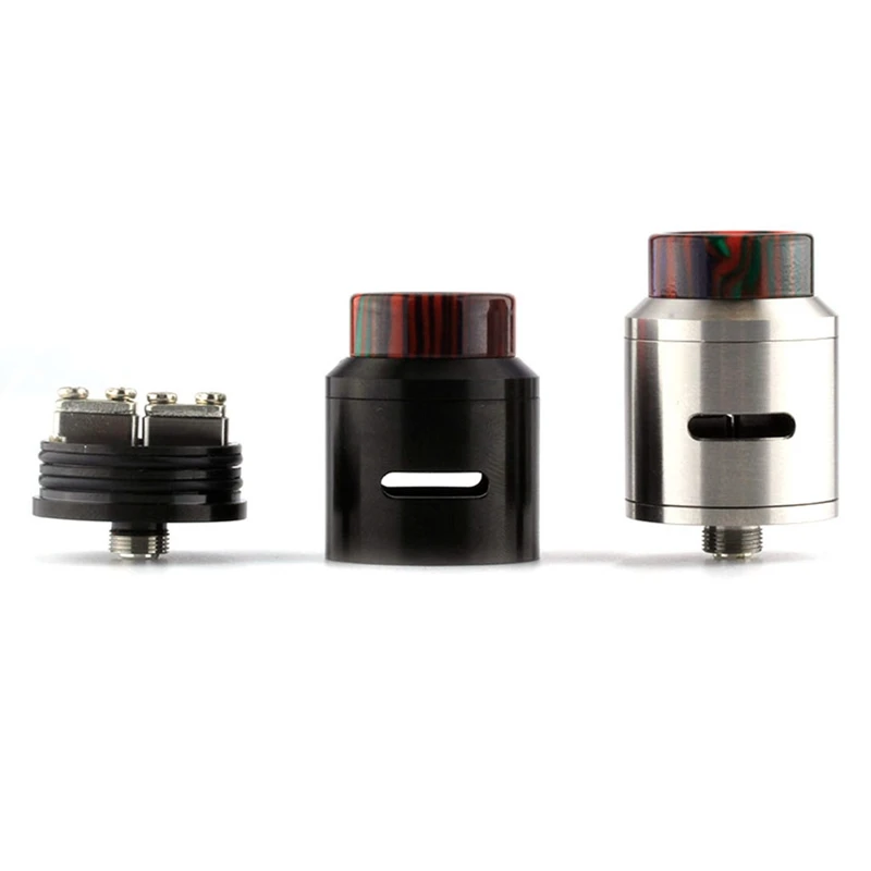 Coil Father Classic Goon V1.5 RDA 24mm Diameter For 510 Thread Electronic Cigarette Mod With 810 Resin Drip Tip Coil Father Classic Goon V1.5 RDA 24mm Diameter For 510 Thread Electronic Cigarette Mod With 810 Resin Drip Tip
