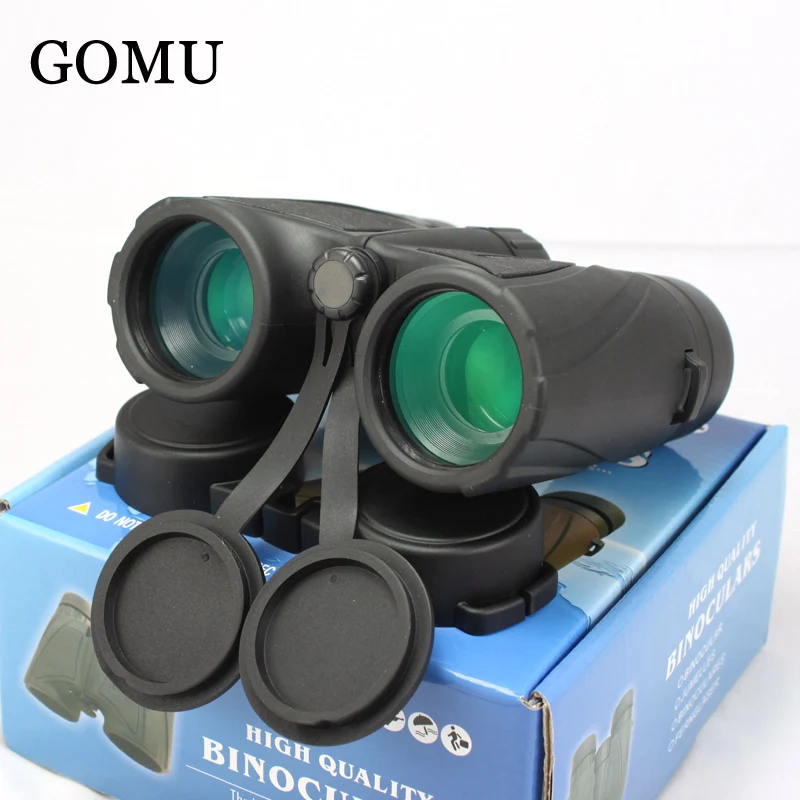 

GOMU 5X25 HD Wide Angle BAK4 Prism binoculars telescope fogproof with green film for Hunting Tourism Telescope Free shipping