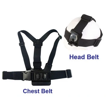 

Strap Harness Adjustable Elastic Chest Belt + Head Belt For GITUP, GoPro Hero 3+/3/2/1,SJ4000 SJ5000 SJ7 SJ6 M20 Camera