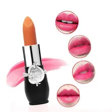 Долговечный помада 1 шт. bright crystal Желе Помада Магия Температура изменить Цвет бальзам для губ Для женщин свадебные помады довольно