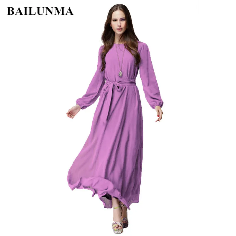 

Chiffon dress plus size green dress maxi dresses for women sukienka letnia robe longue boheme Purple robe femme