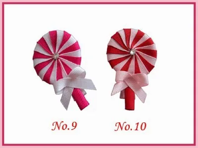 Маленький волосы бант 16 шт. hairbow grosgrain ленты hair bows с зажимом для девочек аксессуары для волос