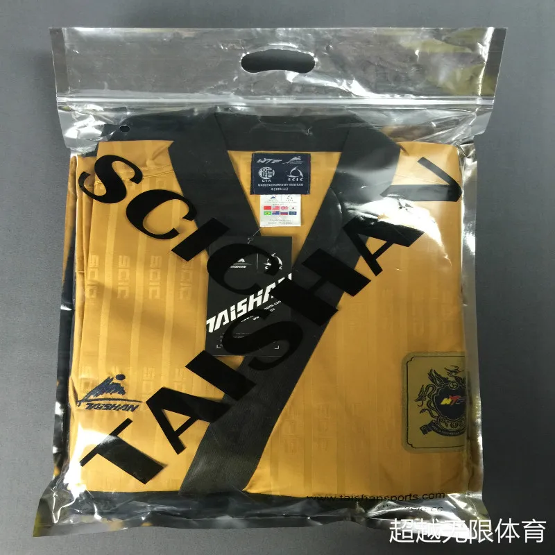 WTF мастер тхэквондо дан Poomsae униформы TAISHAN потенциальная высококачественная