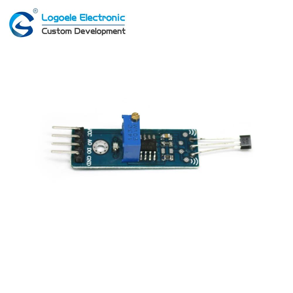 High quality High sensitivity 1.5mV/G Linear Hall sensor module intensity detection