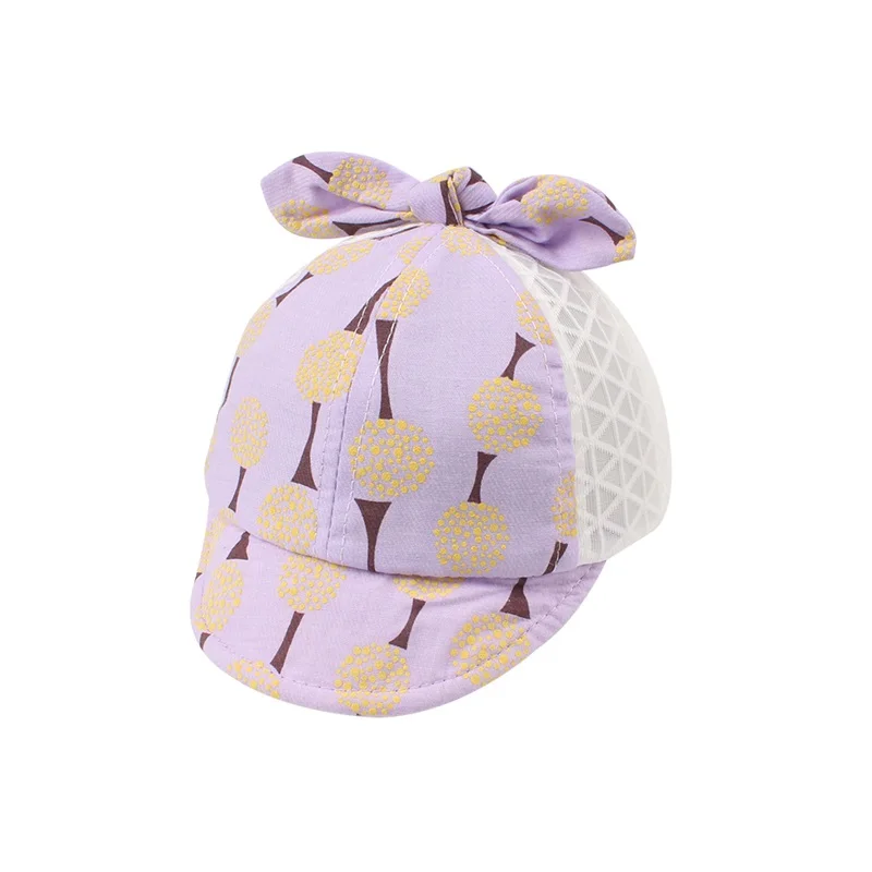 Fashion Flower Baby Girls Hat Mesh Summer Sun Cap Bowknot Cute Baby Hat For Girls Breathable Infant Boy Cap Baby Girls Clothing (16)