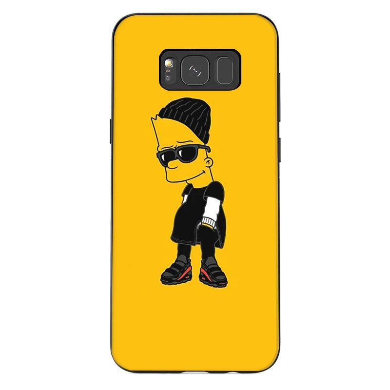 TPU персональный чехол для телефона Симпсоны Samsung GALAXY J6 A3 A5 A30 A10 A40 A50 A70 A7 A8 A9 A6 Plus