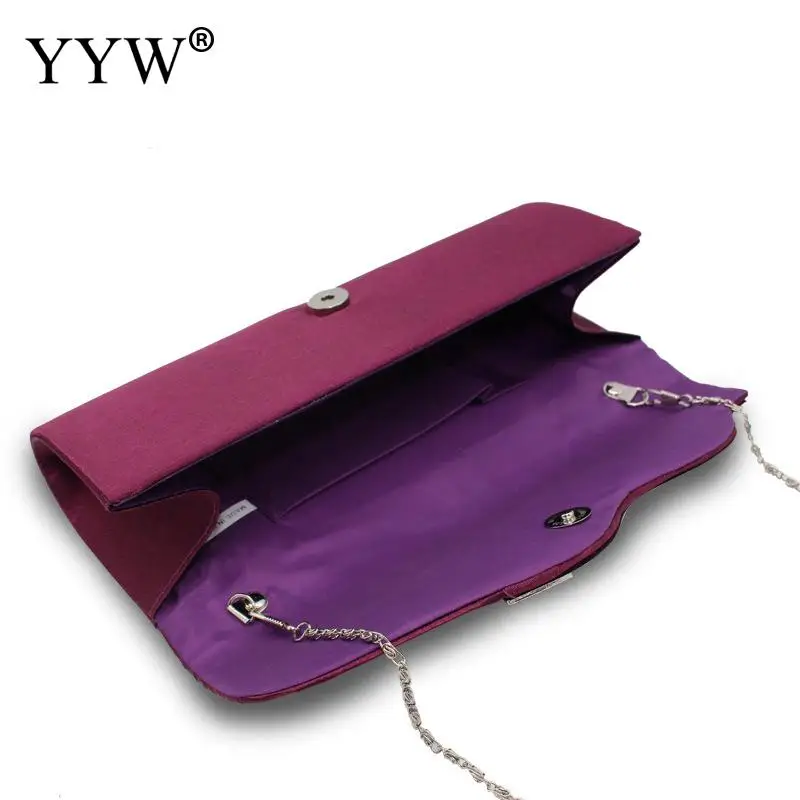 Бордовый клатч со стразами Женский Длинный кошелек клатч женский свадебные сумочки с цепочкой Sac основной Femme конверт клатч