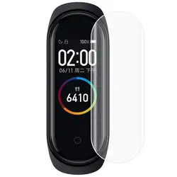 2 шт протектор экрана s для Xiaomi mi Band 4 протектор экрана mi band4 HD ультра тонкая анти-защитная пленка Мягкий ТПУ защитный чехол