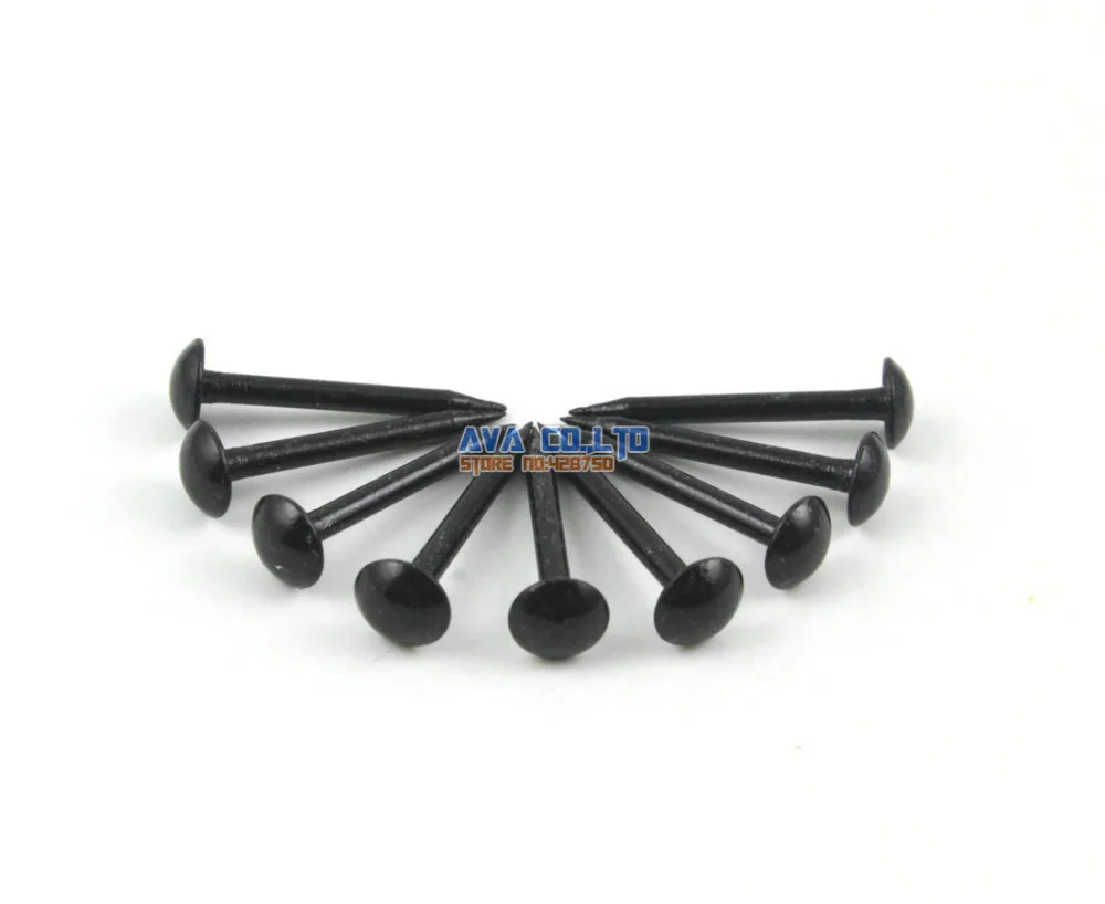 

300 Pieces 5x17mm Black Upholstery Tacks Nails