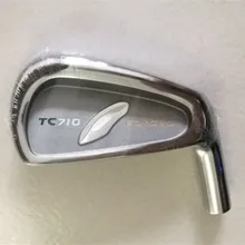 14 TC710 Кованое железо набор 14 Гольф кованые железные клюшки для гольфа 456789 P(7 шт) R/S гибкий стальной/графитовый Вал с крышкой головы