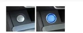 For Audi A4L/A5/A6L/A7/A8/Q5Q5L one-button start decorative ring ignition button interior decoration refitting special