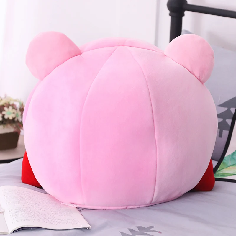 Super Kawaii Anime Cosplay Game Kirby Siesta Toe Box Plush Soft Sleep Pillow Cap Christmas Gift