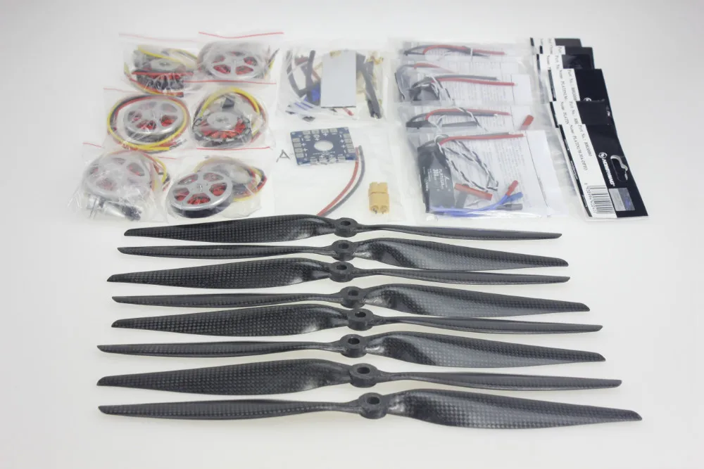 

13x4.0 3K CF Propeller CW CCW 1340 PCB Board with HOBBYWING Platinum 30A ESC wXT60 T Plug for DIY Drone Quadcopter Accessories