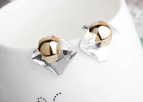 

SALE Fashion jewelry 925 SILVER Crystal From Swarovskis OPAL Women 's earrings Women' s Birthday Gift