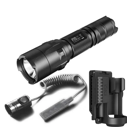 NITECORE P20 фонарь CREE XM-L2(U2) Макс. 800 люмен дальность луча 210 м двойной переключатель задний ручной фонарь для поисково-спасательных работ - Испускаемый цвет: P20 RSW2 NTH30B