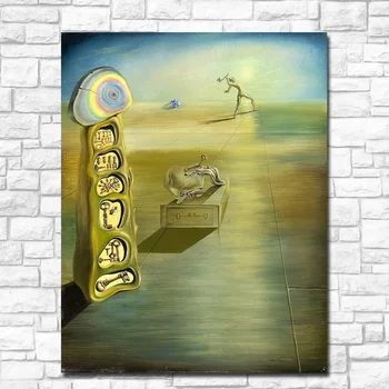 Wxkoil Salvador Dali-Untitled Painting For Living Room Home Decor Wall Art Oil Painting Print On Canvas Wall Painting Unframed 3