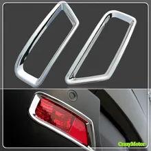 Per Peugeot 3008 2009-2015 ABS del Bicromato di Potassio Dell’automobile Posteriore Nebbia Copertura Della Lampada Della Luce Sticker Telaio Accessori Auto