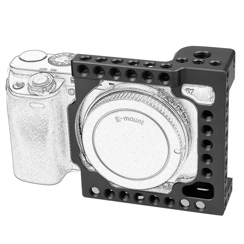 Camvate Camera Cage For Sony Alpha A6000/6300/6500 ILCE 6000 ILCE 6300