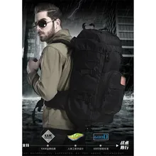 Туристическая Сумка для альпинизма для мужчин и женщин высокого качества нейлоновый рюкзак большой емкости отдыха 17 дюймов Сумка для ноутбука 50 л ведро