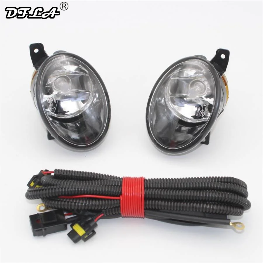 

For VW Transporter Multivan Caravelle T5 T6 2010 2011 2012 2013 2014 2015 Car-Stying Front Bumper Fog Lamp Fog Light+Wire