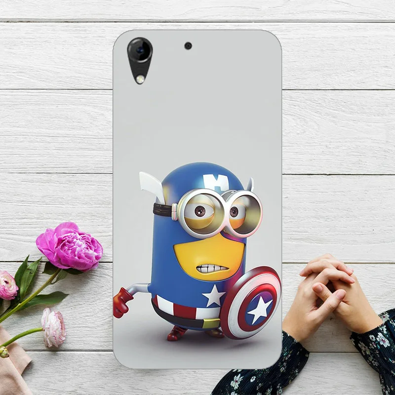 60 стилей модные чехлы для HTC Desire 728 728G Dual Sim D728T D728W Чехлы Цветы животные твердая