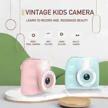 Мини цифровой Камера 2 дюймов с милым рисунком Камера игрушки для детей 720P игрушки Камера Детский подарок детские игрушки