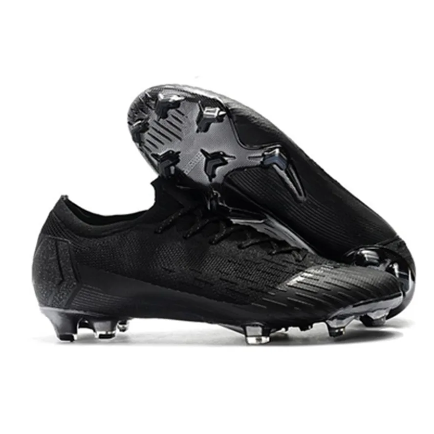 

Newst 15 Colors MLLZF Flyknit 360 Vapors Fury VII Elite FG Soccer Shoes Mens Low Ankle Football Boots Cleats Free Shipping