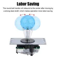 Гибкий джойстик для аркадной комфортной рукоятки 500 тысяч импульсных микро-переключателей Боевая палка